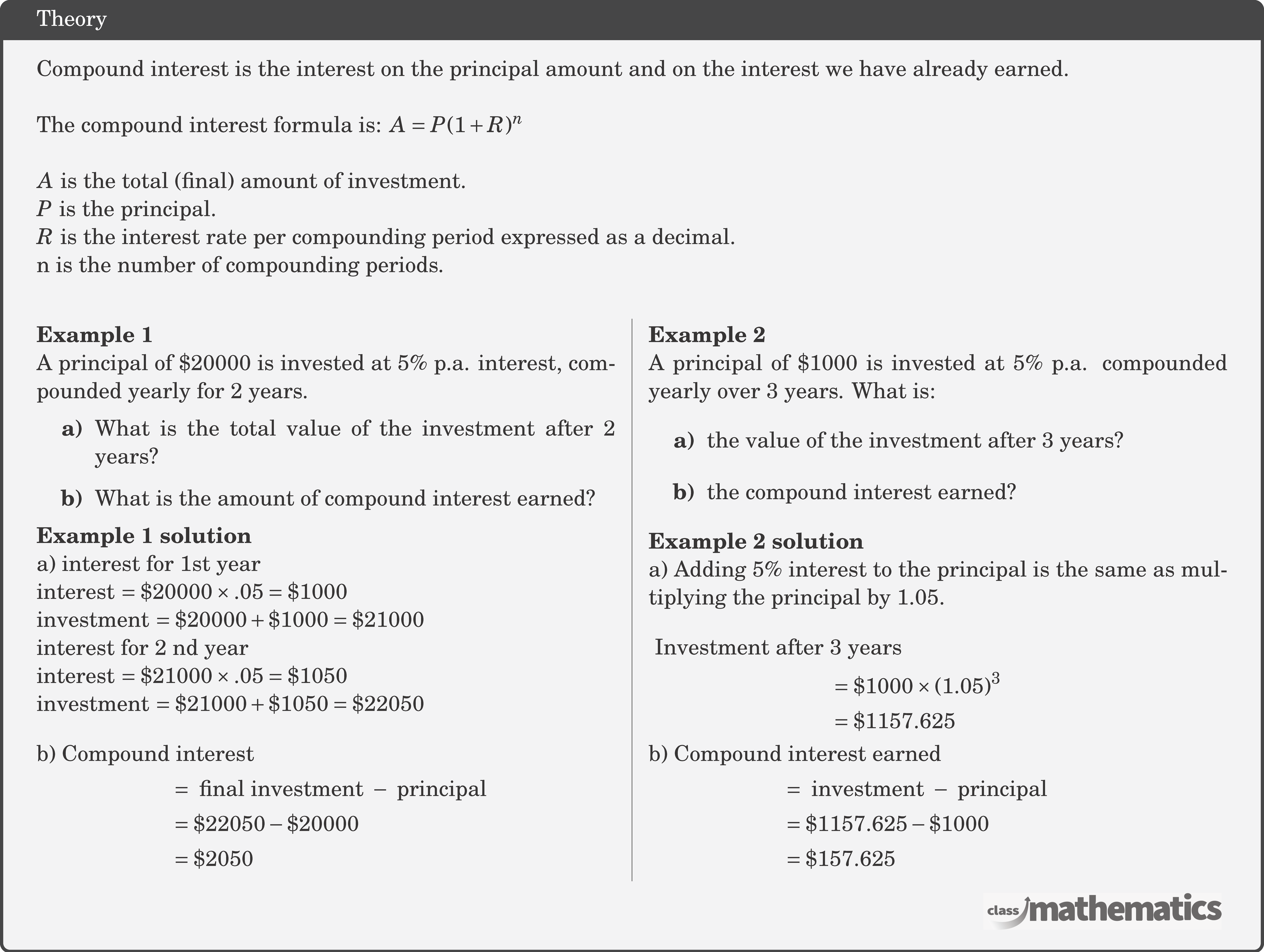 Compound Interest