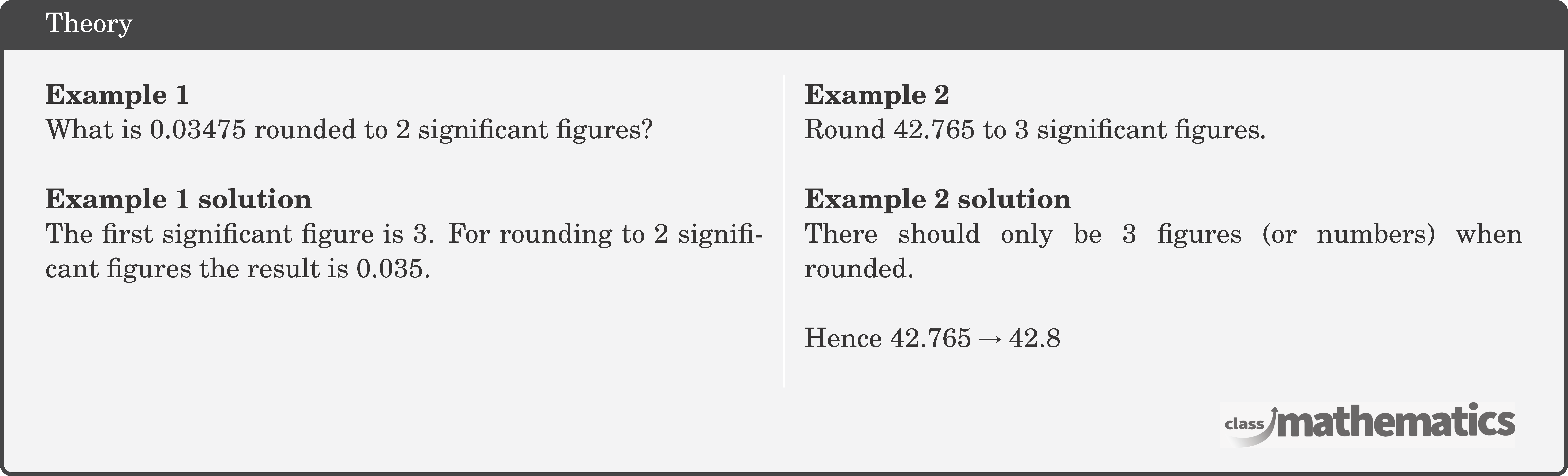 Decimals and Significant Figures
